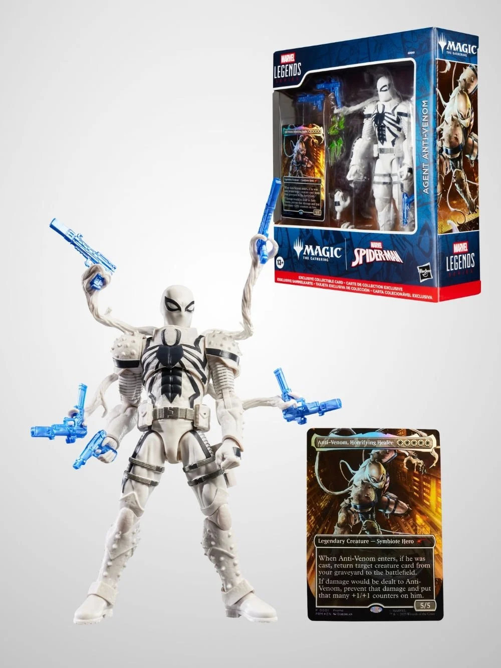 Marvel Legends Magic: The Gathering Agent Anti-Venom Aksiyon Figürü