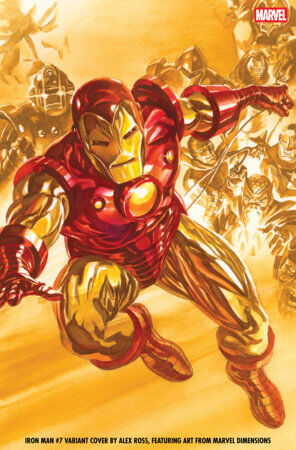 IRON MAN #7 ALEX ROSS MARVEL DIMENSIONS VARIANT