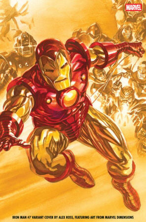 IRON MAN #7 ALEX ROSS MARVEL DIMENSIONS VARIANT