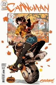 CATWOMAN #80 CVR E DAN MORA PUMPKIN SPICY CARD STOCK VAR