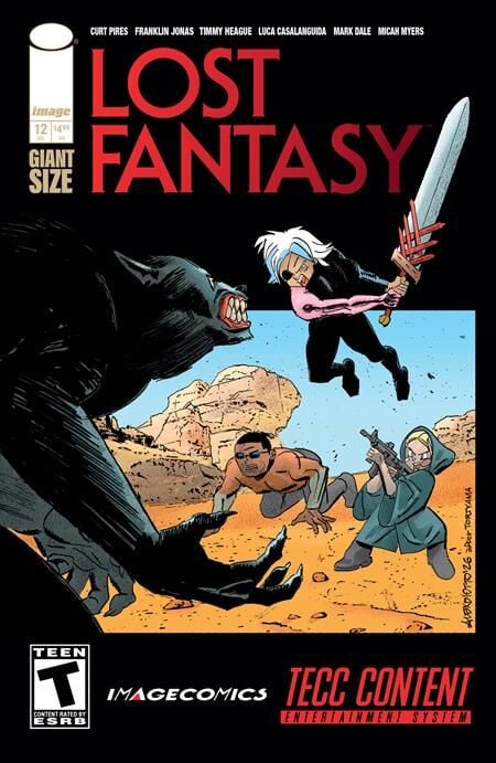 LOST FANTASY #12 CVR B ALEX DIOTTO VAR - PRE-ORDER