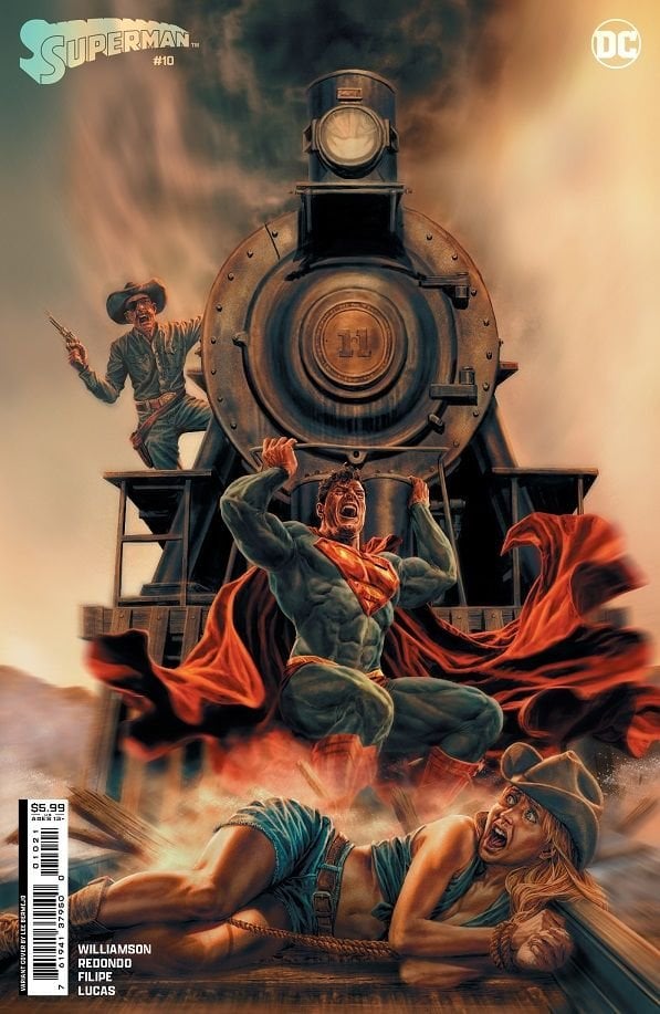 Superman #10 - Cover B Lee Bermejo Card Stock Variant
