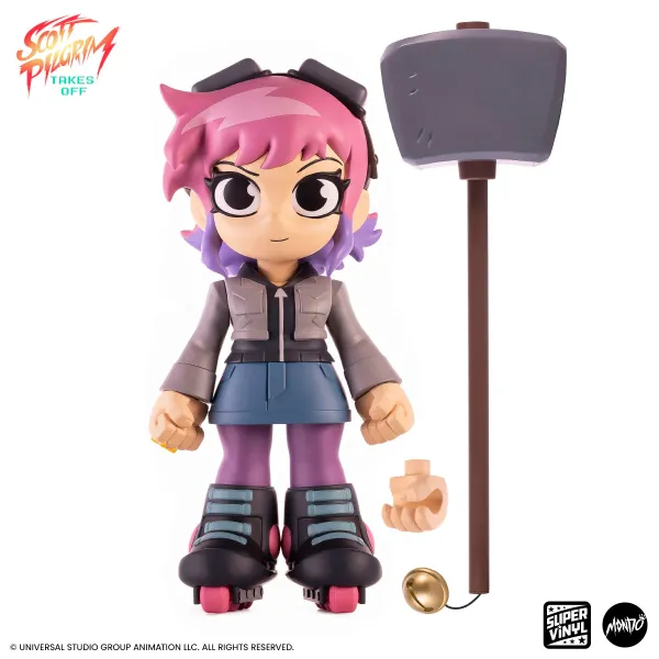 Scott Pilgrim Takes Off - Ramona Flowers Super Vinyl Figure - PRE / ORDER
