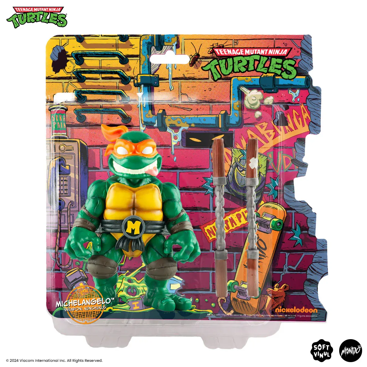 Teenage Mutant Ninja Turtles - Michelangelo Soft Vinyl Figure - PRE / ORDER