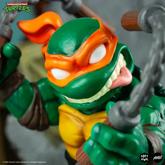 Teenage Mutant Ninja Turtles - Michelangelo Soft Vinyl Figure - PRE / ORDER