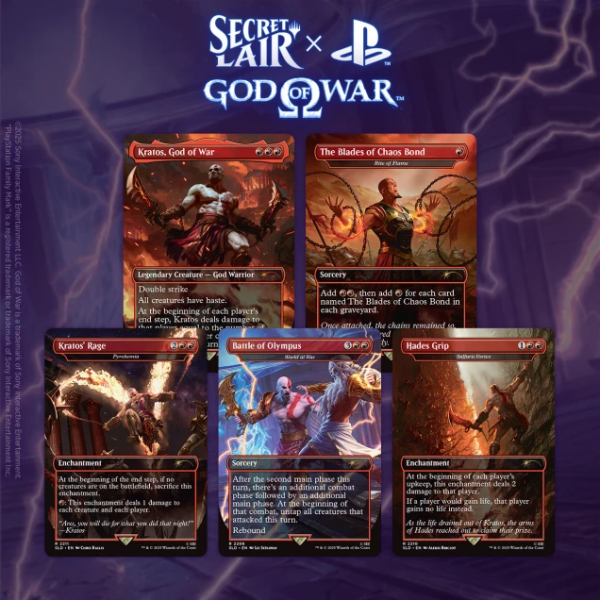 MAGIC THE GATHERING: SECRET LAIR X: GOD OF WAR GREEK