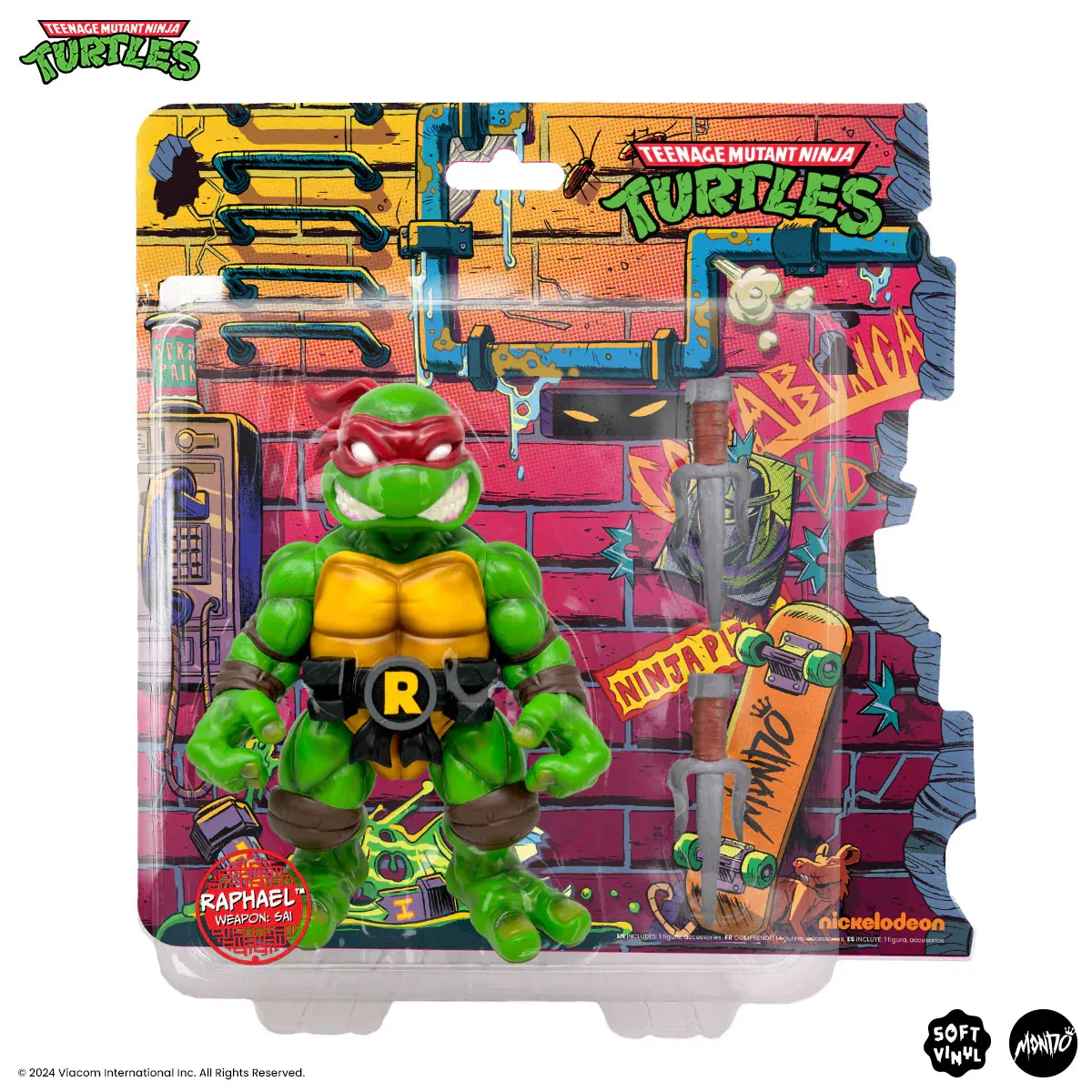 Teenage Mutant Ninja Turtles - Raphael Soft Vinyl Figure - PRE / ORDER