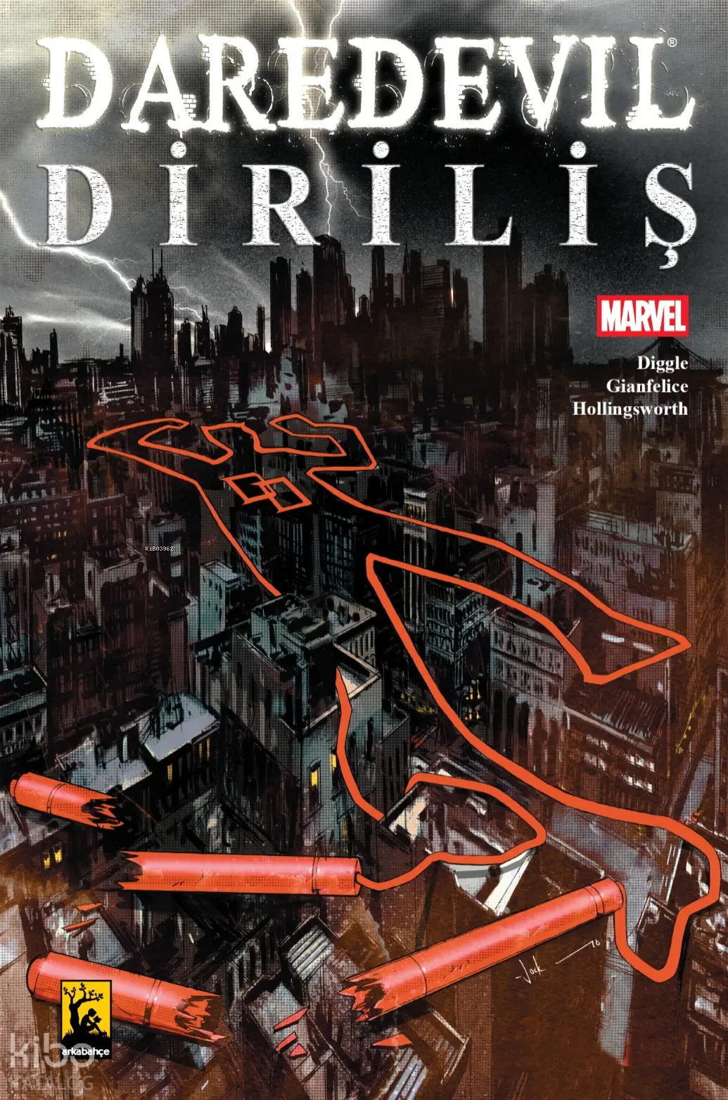 DAREDEVIL - DİRİLİŞ - CRIME SCENE KAPAK