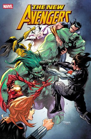 NEW AVENGERS #3 STEPHEN SEGOVIA COVER