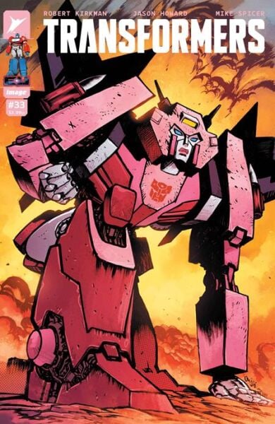 TRANSFORMERS #33 CVR B DANIEL WARREN JOHNSON & MIKE SPICER VAR