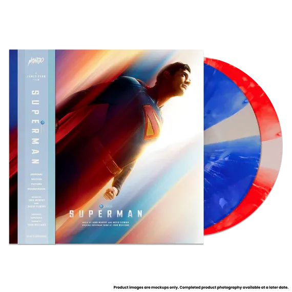 Superman (Original Motion Picture Soundtrack) – 2 LP Özel Baskı Vinyl | Mondo Soundtrack - PRE/ORDER