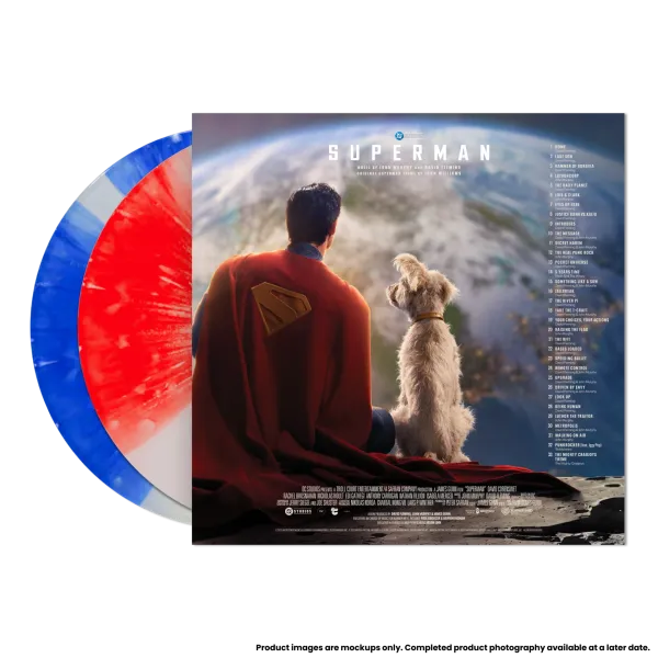 Superman (Original Motion Picture Soundtrack) – 2 LP Özel Baskı Vinyl | Mondo Soundtrack - PRE/ORDER