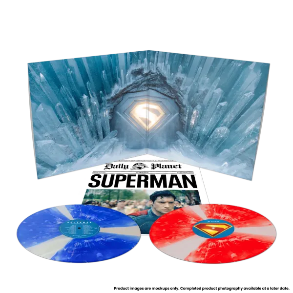 Superman (Original Motion Picture Soundtrack) – 2 LP Özel Baskı Vinyl | Mondo Soundtrack - PRE/ORDER