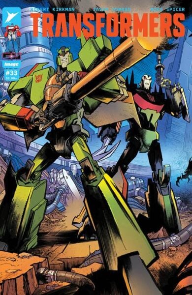 TRANSFORMERS #33 CVR C JASON HOWARD & ANNALISA LEONI CONNECTING VAR