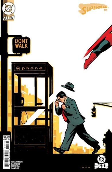 SUPERMAN #31 CVR B DAVID AJA CARD STOCK VAR (DC K.O.)