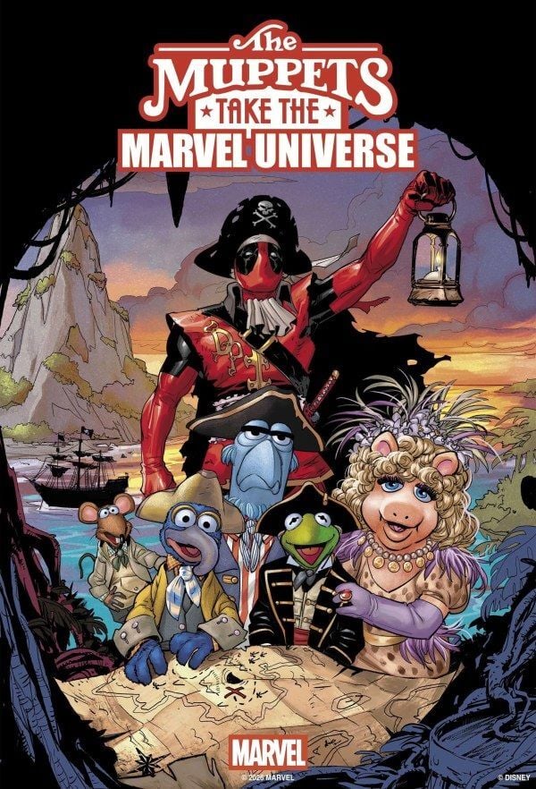 MUPPETS TAKE THE MARVEL UNIVERSE #1 MATTEO LOLLI MUPPET TREASURE ISLAND 30TH ANNIVERSARY VARIANT - PRE ORDER