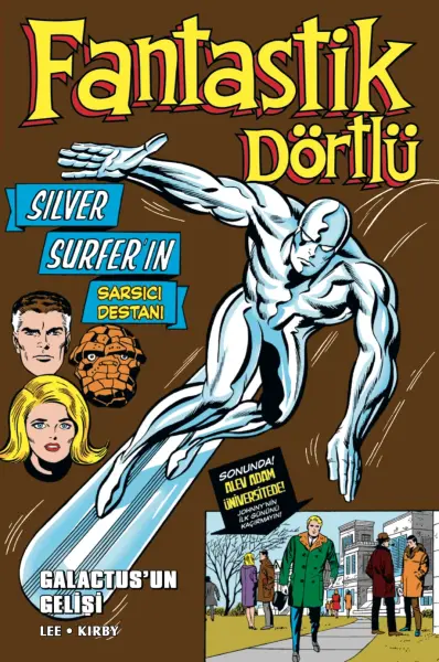 FANTASTIC DÖRTLÜ GALACTUS'UN GELİŞİ - SILVER SURFER VARYANT