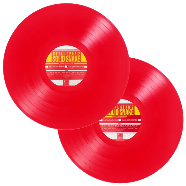 KONAMI KUKEIHA CLUB – METAL GEAR 2: SOLID SNAKE ORIGINAL VIDEO GAME SOUNDTRACK MONDO 2XLP VINYL