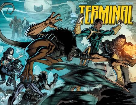 TERMINAL #1 CVR A ANDY KUBERT & DAVE MCCAIG CONNECTING WRAPAROUND (MR) - PRE-ORDER