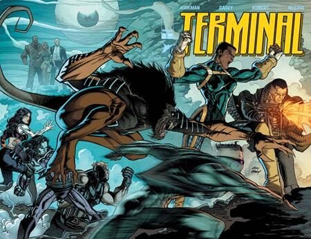 TERMINAL #1 CVR A ANDY KUBERT & DAVE MCCAIG CONNECTING WRAPAROUND (MR) - PRE-ORDER