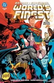 BATMAN SUPERMAN WORLDS FINEST DELUXE EDITION HC VOL 01 - PRE-ORDER