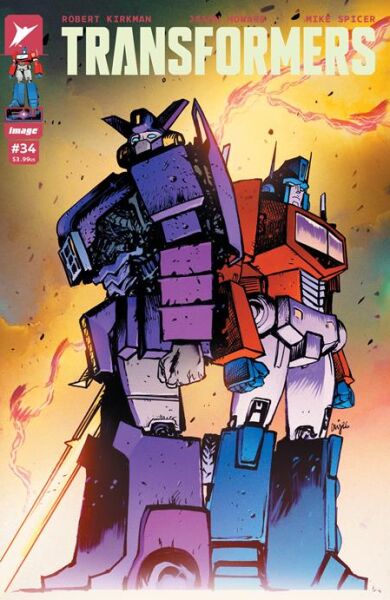 TRANSFORMERS #34 CVR B DANIEL WARREN JOHNSON & MIKE SPICER VAR - PRE-ORDER