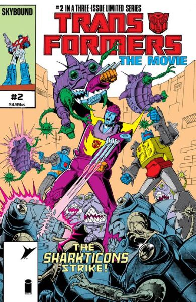 TRANSFORMERS THE MOVIE 40TH ANNIVERSARY EDITION #2 (OF 3) CVR B DON PERLIN & IAN AKIN & BRIAN GARVEY VAR - PRE-ORDER