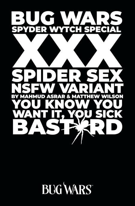 BUG WARS THE SPYDER WYTCH SPECIAL (ONE SHOT) CVR A MAHMUD ASRAR & MATTHEW WILSON (MR)(Kopya)