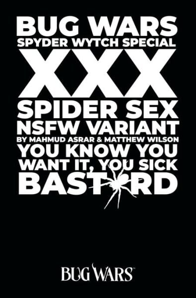 BUG WARS THE SPYDER WYTCH SPECIAL (ONE SHOT) CVR A MAHMUD ASRAR & MATTHEW WILSON (MR)(Kopya)