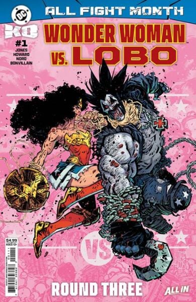 DC K.O. WONDER WOMAN VS LOBO #1 (ONE SHOT) CVR A JORGE CORONA