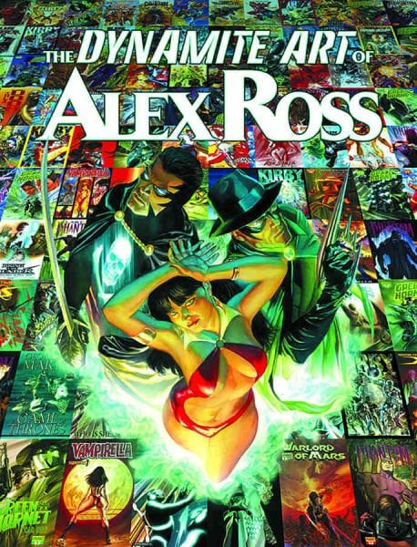 DYNAMITE ART OF ALEX ROSS HC SIGNED ED ALEX ROSS SIGNED