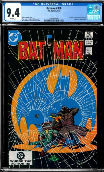 BATMAN #158 CGC 9.4 KILLER CROC FIRST APP