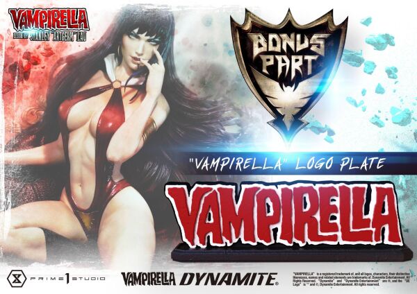 Vampirella 1/3 Bonus Version Statue Dynamite Entertainment / Museum Masterline Series / Design By Stanley Artgerm Lau - PRE ORDER