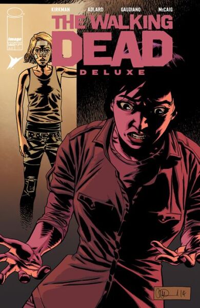 WALKING DEAD DELUXE #140 CVR B CHARLIE ADLARD & DAVE MCCAIG VAR (MR) - PRE-ORDER