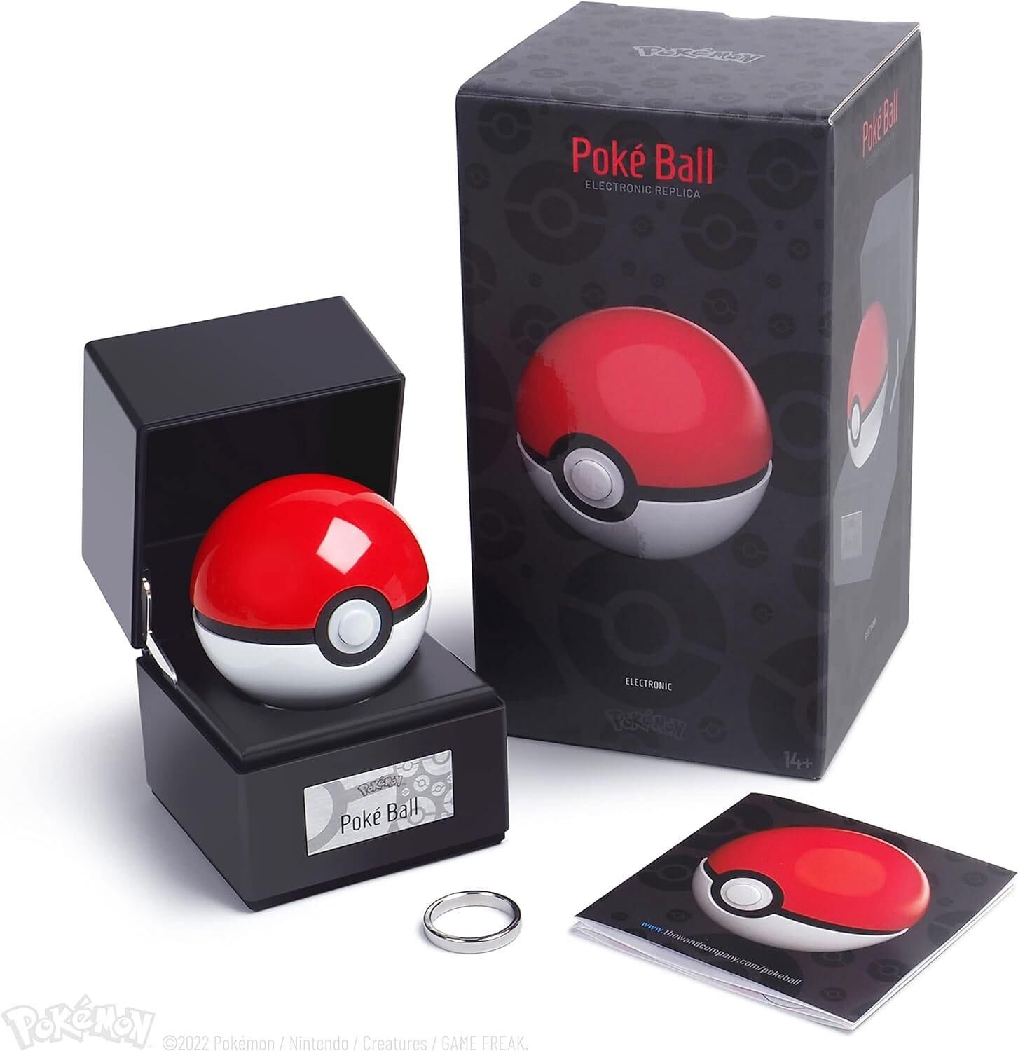 Pokemon Poké Ball 1:1 Life Size Diecast Replica Wand Company / Pokémon - PRE ORDER