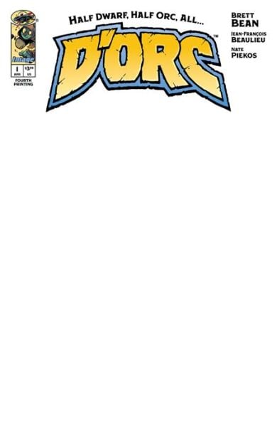 DORC #1 4TH PTG CVR B BLANK SKETCH VAR