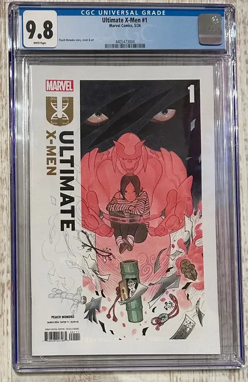 ULTIMATE X-MEN #1 CGC 9.8 PEACH MOMOKO COVER