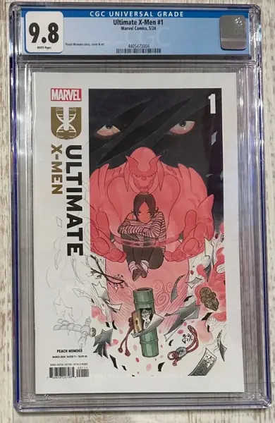 ULTIMATE X-MEN #1 CGC 9.8 PEACH MOMOKO COVER