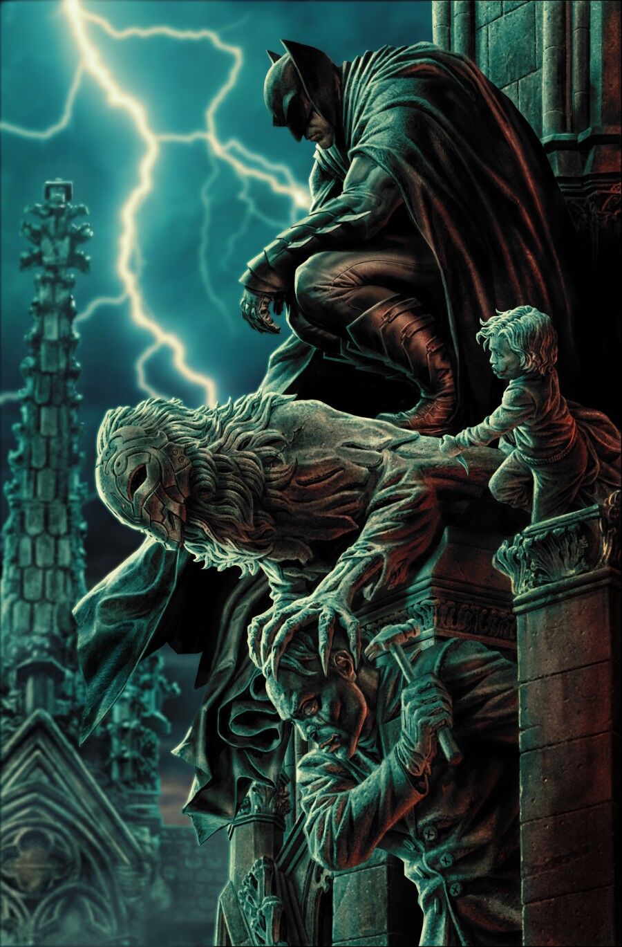 BATMAN: GARGOYLE OF GOTHAM #4 - COVER B LEE BERMEJO VARIANT - PRE-ORDER