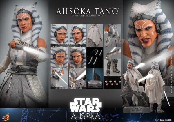Ahsoka Tano Sixth Scale Figure Star Wars / Ahsoka Television Masterpiece Series TMS 118