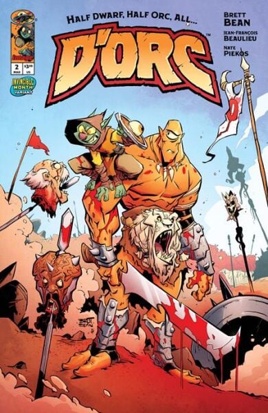 DORC #2 CVR C BRETT BEAN INVINCIBLE TEAM UP VAR