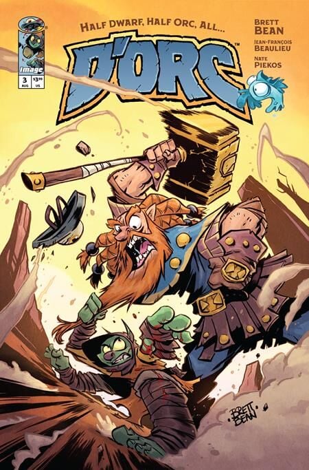DORC #3 CVR A BRETT BEAN