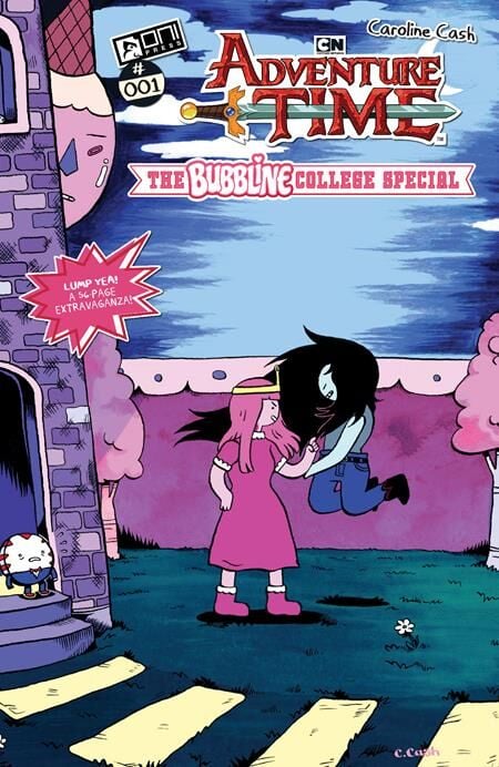 ADVENTURE TIME (2025) THE BUBBLINE COLLEGE SPECIAL # 1 (ONE SHOT) CVR A CAROLINE CASH