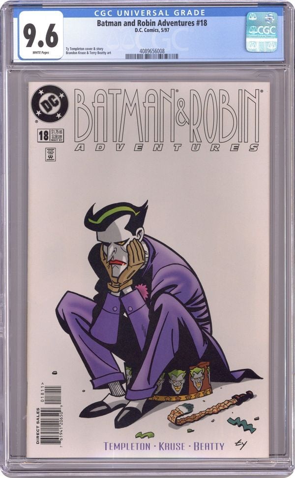 BATMAN AND ROBIN ADVENTURES #18 (1995) CGC 9.6