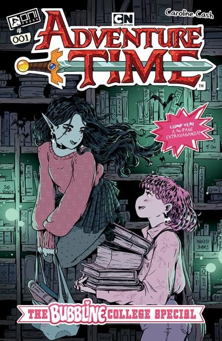 ADVENTURE TIME (2025) THE BUBBLINE COLLEGE SPECIAL # 1 (ONE SHOT) CVR C CHLOE STAWSKI VAR