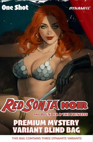 RED SONJA NOIR THE PLUNDER AND THE PRINCESS #1 (ONE SHOT) CVR D PREMIUM MYSTERY BLIND BAG VAR - PRE-ORDER