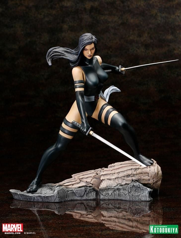 X-Force Psylocke Fine Art Statue