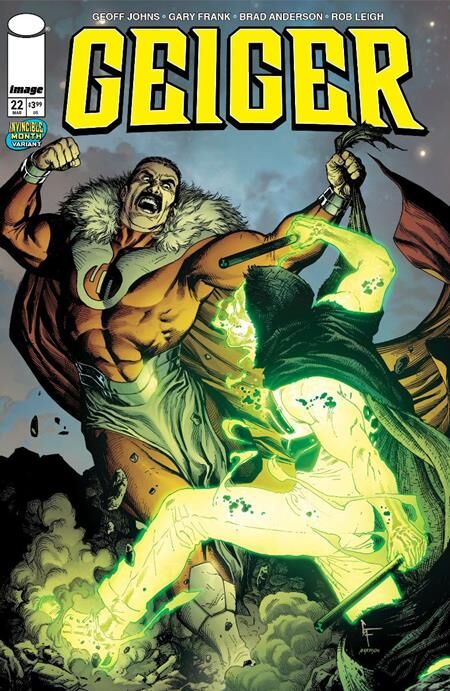 GEIGER #22 CVR D GARY FRANK & BRAD ANDERSON INVINCIBLE TEAM UP VAR