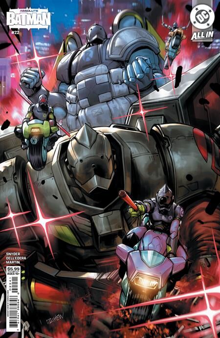 ABSOLUTE BATMAN #22 CVR D DERRICK CHEW CARD STOCK VAR
