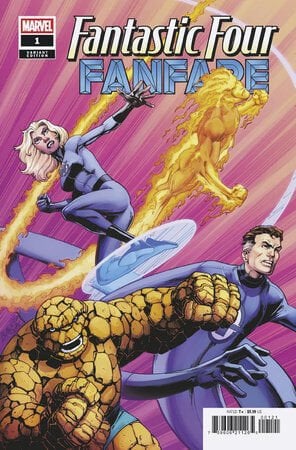 FANTASTIC FOUR FANFARE #1 MARK BAGLEY VARIANT